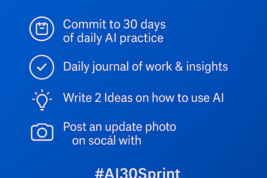 AI 30 Sprint - June Challenge